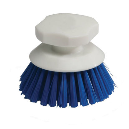 Afbeeldingen van Hygiene ronde tonnenborstel blauw