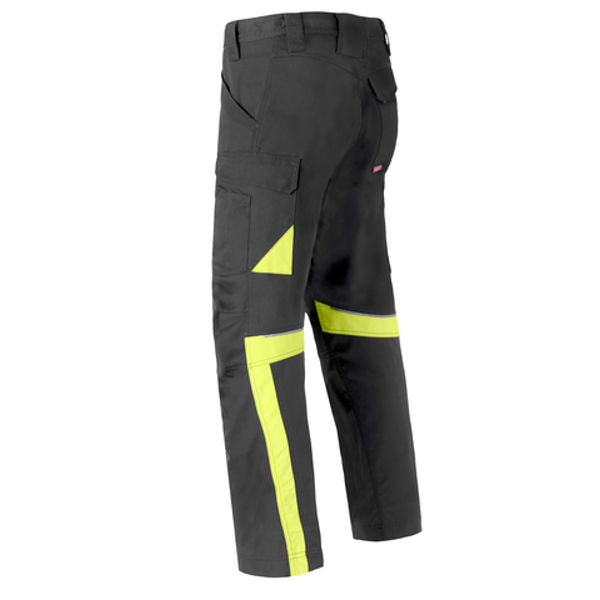 Afbeeldingen van Havep Werkbroek Shift Charcoal grijs/geel 44