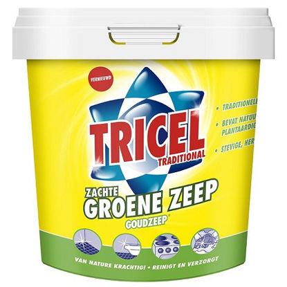 Afbeeldingen van Tricel goudzeep 750g