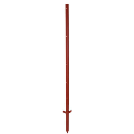 Afbeeldingen van AKO Hoekstaal-paal rood gelakt 3mm, 165cm (10 stuks)