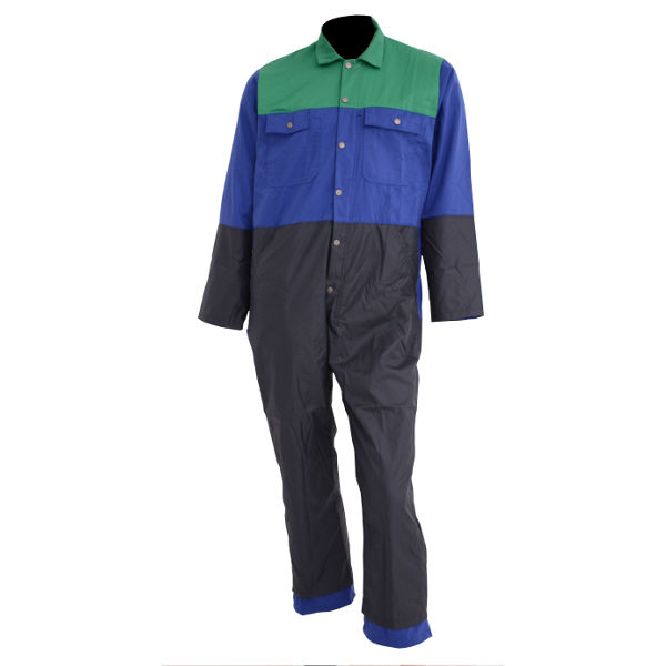 Afbeeldingen van Melkersoverall import blauw/groen, maat S