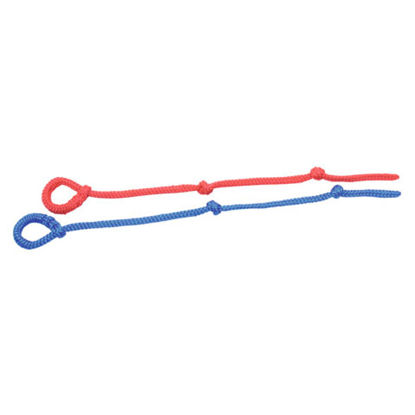 Afbeeldingen van Verlostouwtjes -VINK- nylon, Rood/Blauw