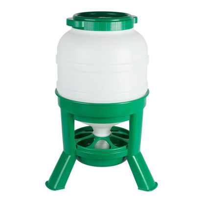 Afbeeldingen van Hopper Feeder 30ltr plastic groen