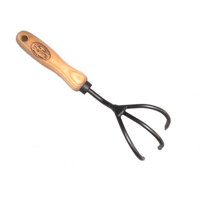 Afbeeldingen van Cultivator 3 tands essen handvat 14cm *deWit*