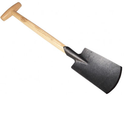 Afbeeldingen van Handspade  essen T-steel 40cm *deWit*