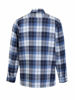 Afbeeldingen van Flaneloverhemd Dawson, ruit blauw/wit des.41 maat XL