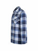 Afbeeldingen van Flaneloverhemd Dawson, ruit blauw/wit des.41 maat 3XL