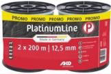 Afbeeldingen van AKO PlatinumLineBand , 2x 200m, 12,5mm  w/bl,3x0,2 RVS,2x0