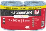 Afbeeldingen van AKO PlatinumLine Litze w/bl, 2x 300m, 6x 0,2 RVS, 4x 0,25