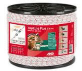 Afbeeldingen van AKO TopLine Plus koord, 5,5 mm, 400 m, wit/rood 9x 0,28 m